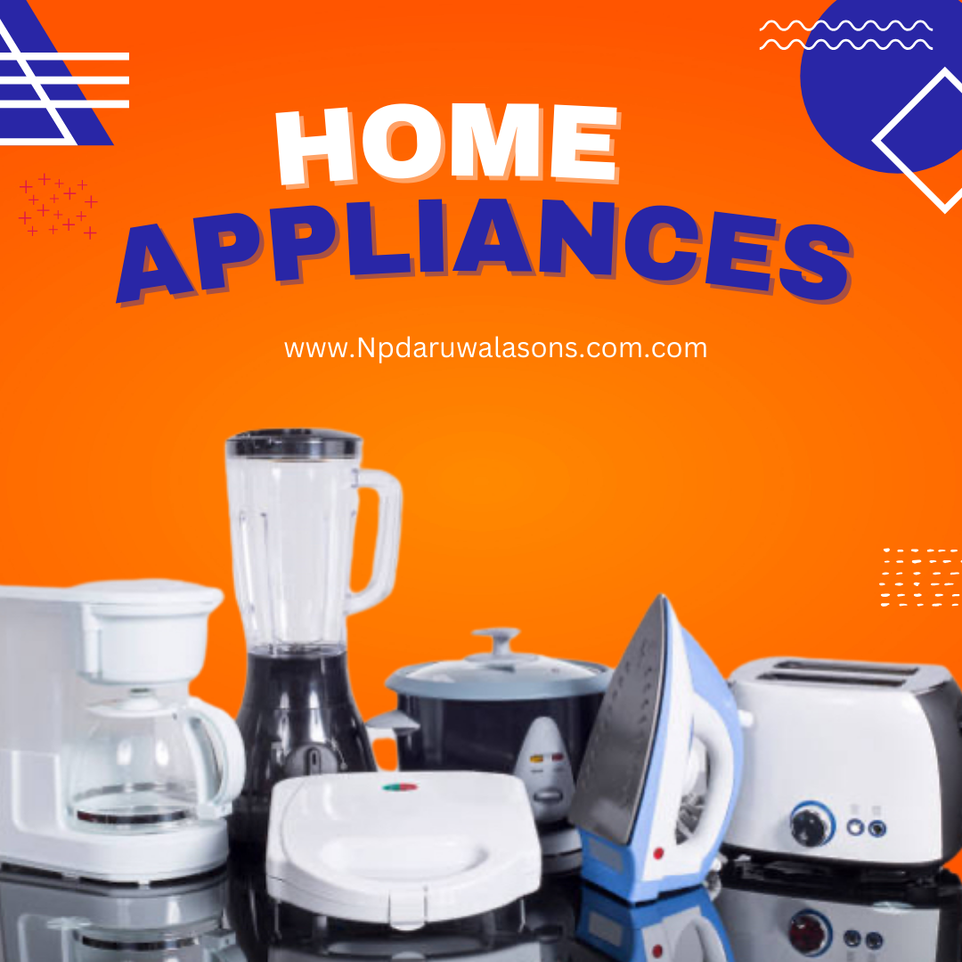 Orange Modern Home Appliances Instagram Post